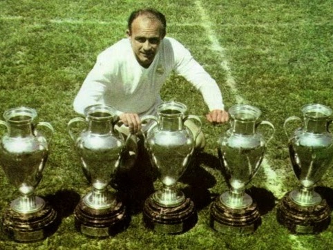 Di Stefano is widely regarded as the greatest Real Madrid player of all times, he scored in 5 consecutive European cup finals for Real Madrid winning ...